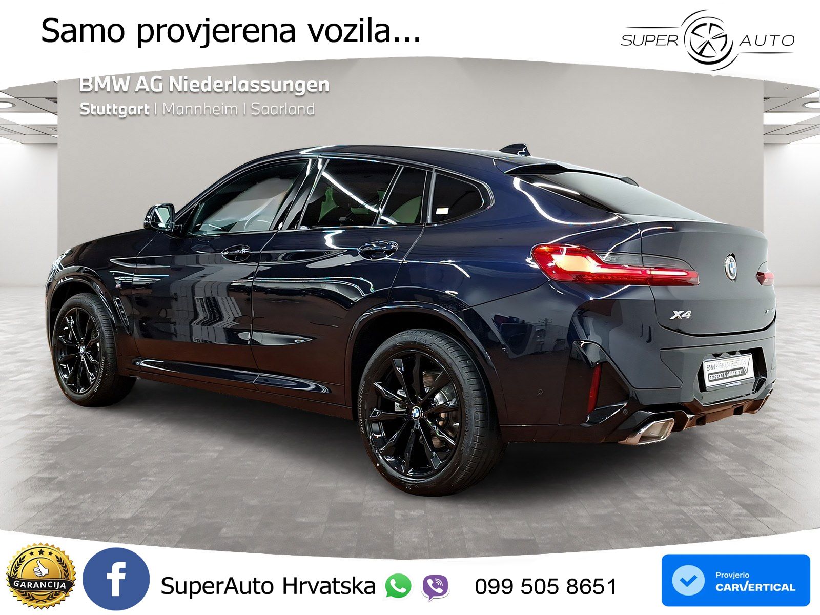 BMW X4 20d (190 KS) xDrive Steptronic M Sport