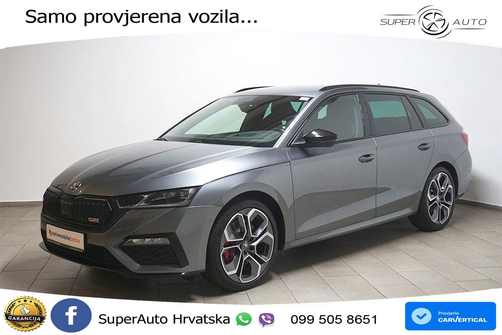 Škoda Octavia Combi RS 2.0 TSI (245 KS) DSG LED+GR SJED+ACC