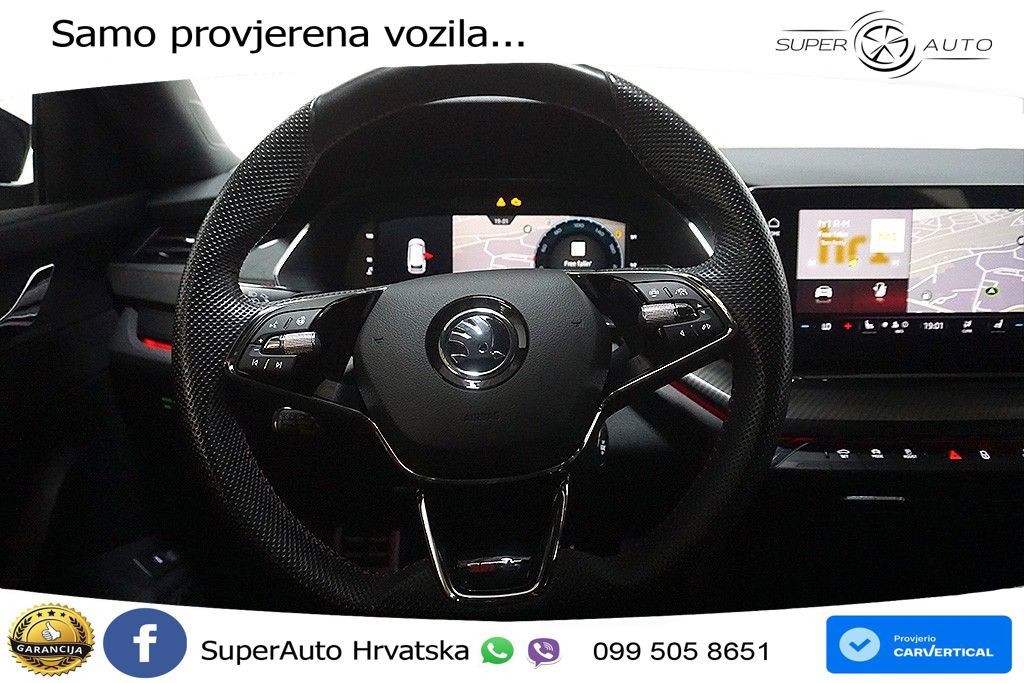 Škoda Octavia Combi RS 2.0 TSI (245 KS) DSG LED+GR SJED+ACC