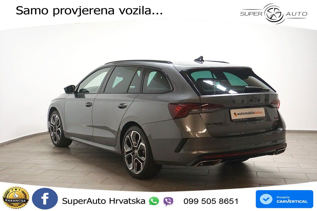 Škoda Octavia Combi RS 2.0 TSI (245 KS) DSG LED+GR SJED+ACC