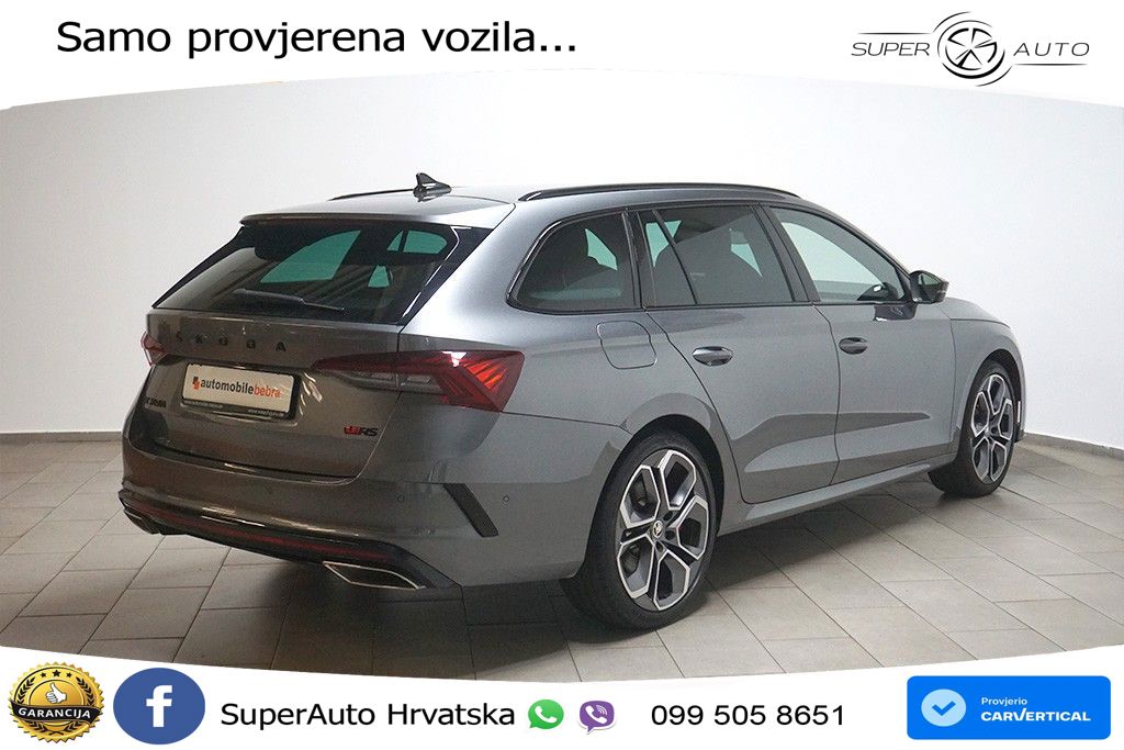 Škoda Octavia Combi RS 2.0 TSI (245 KS) DSG LED+GR SJED+ACC