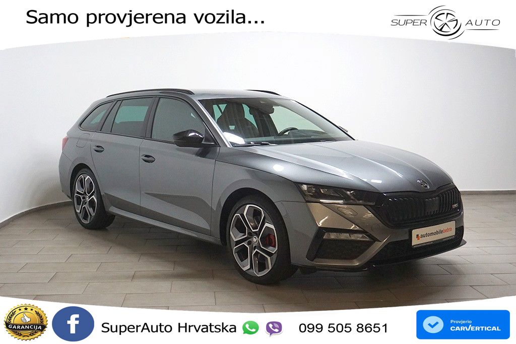 Škoda Octavia Combi RS 2.0 TSI (245 KS) DSG LED+GR SJED+ACC