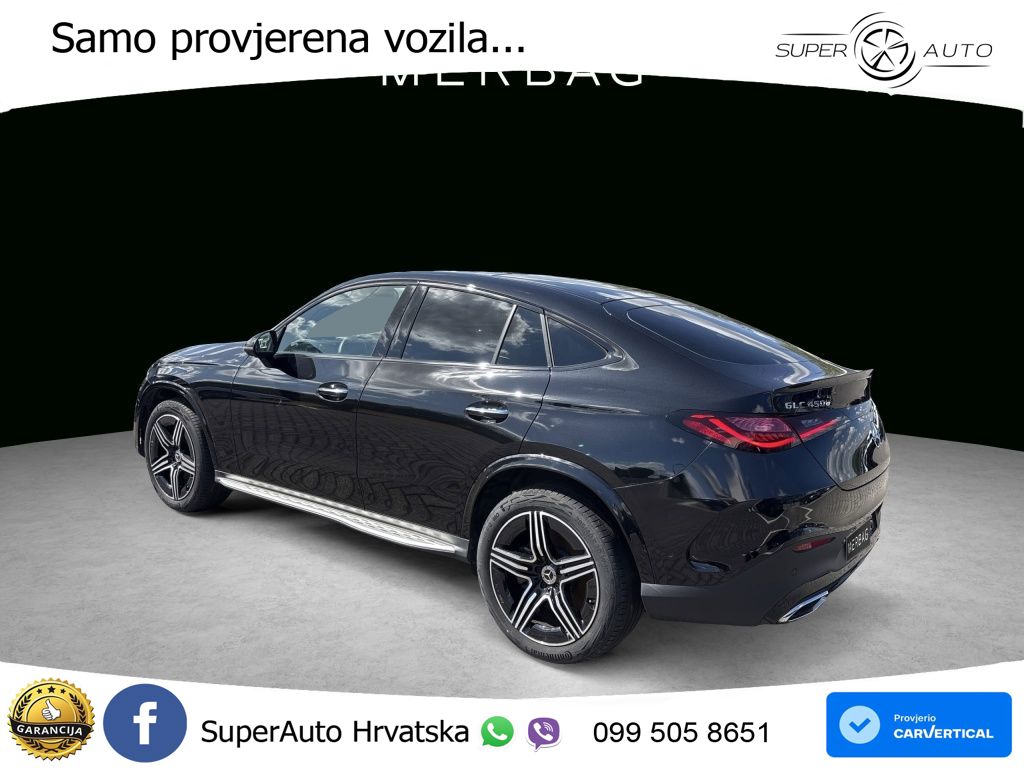 Mercedes GLC Coupe 450d (367 KS) 4MATIC 9G-TRONIC AMG ACC+HEAD+GR SJED+360+PANO