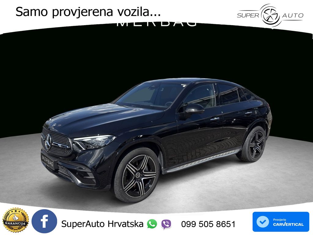 Mercedes GLC Coupe 450d (367 KS) 4MATIC 9G-TRONIC AMG ACC+HEAD+GR SJED+360+PANO