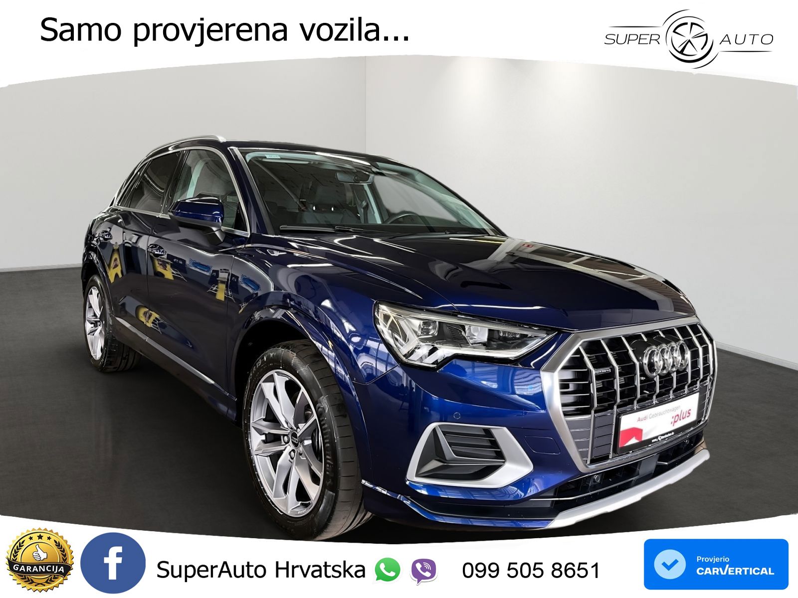Audi Q3 40 TFSI (190 KS) quattro S tronic advanced LED+GR SJED+ACC