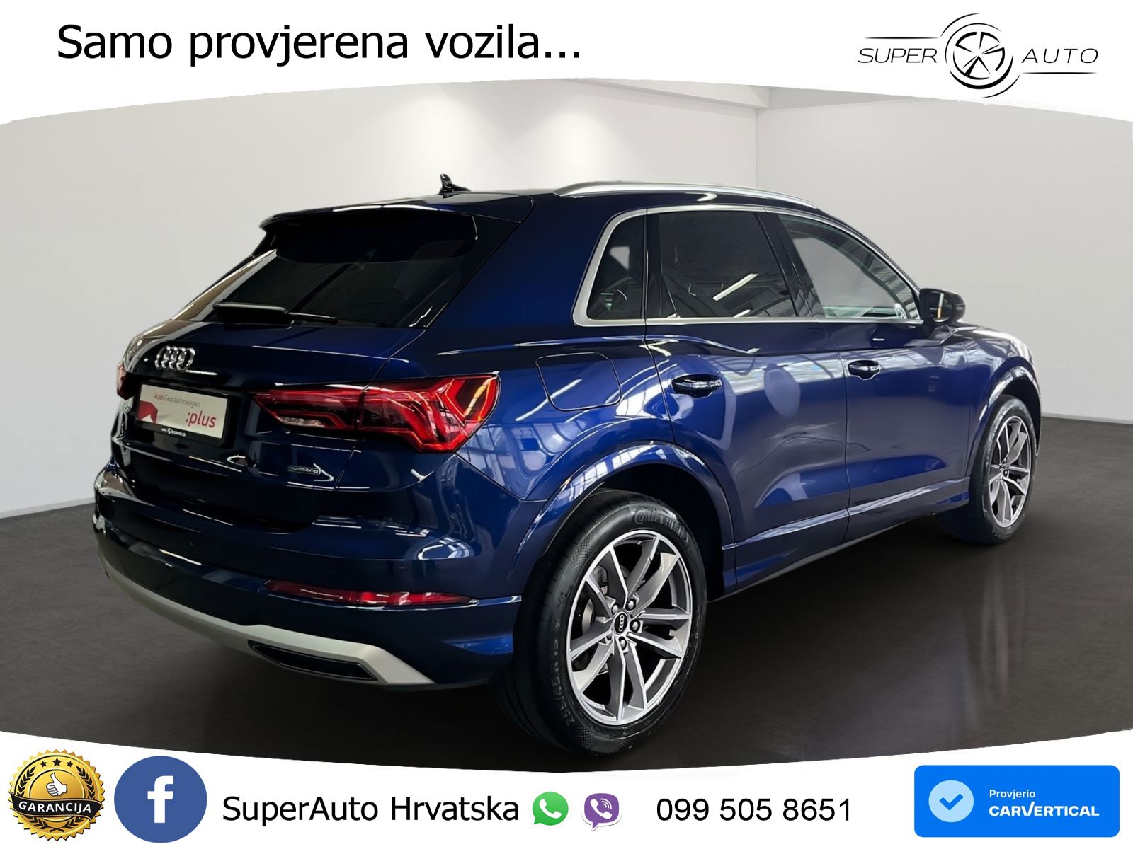 Audi Q3 40 TFSI (190 KS) quattro S tronic advanced LED+GR SJED+ACC