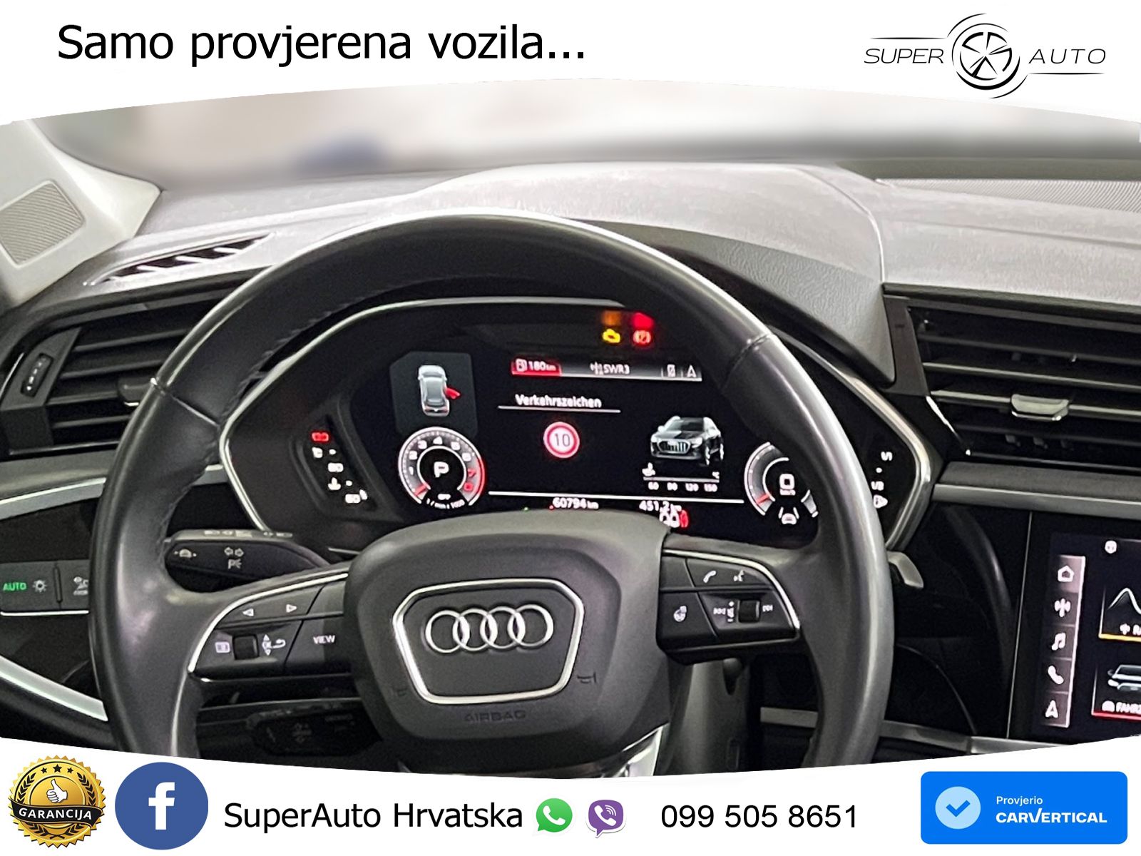 Audi Q3 40 TFSI (190 KS) quattro S tronic advanced LED+GR SJED+ACC