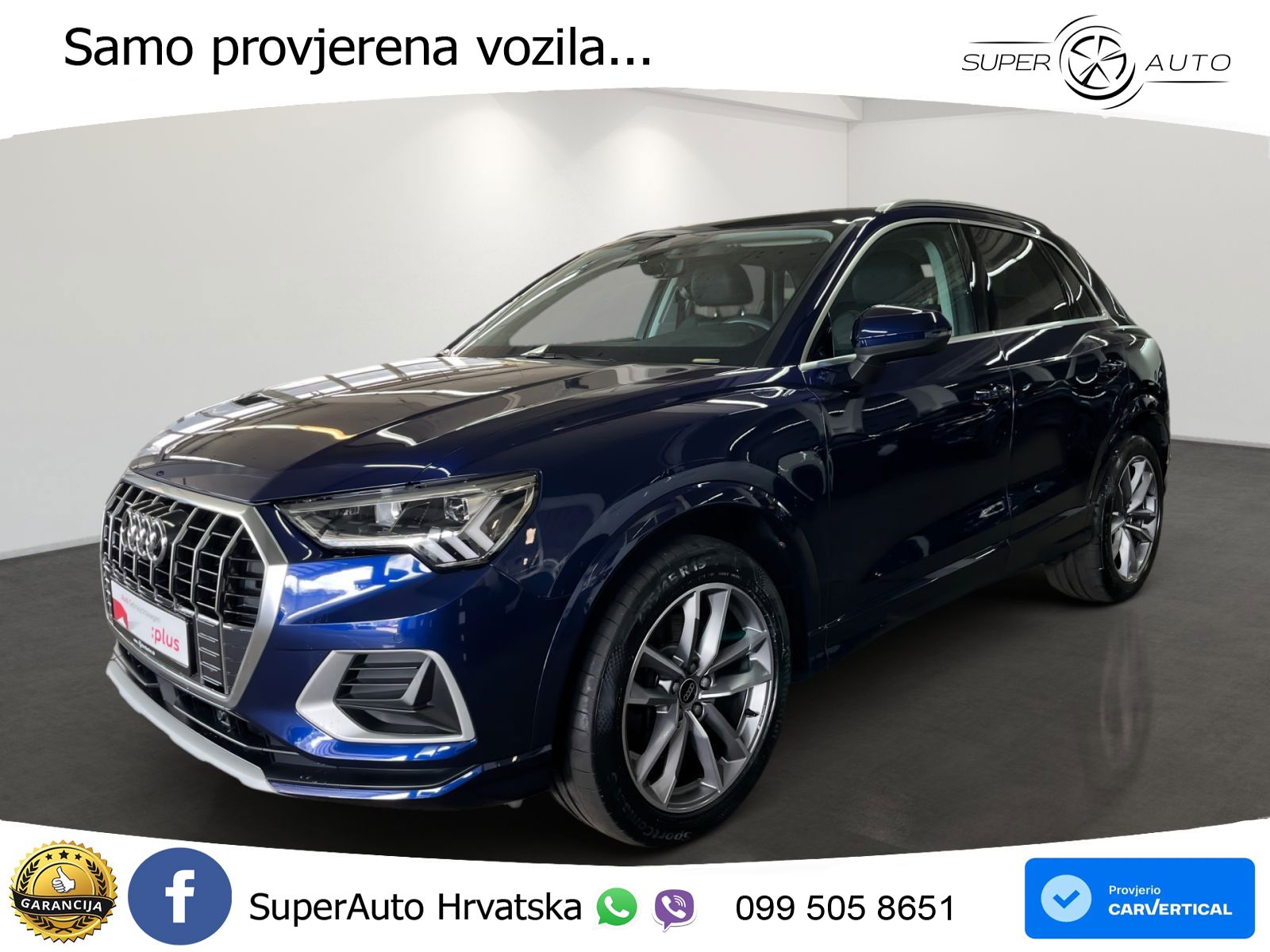 Audi Q3 40 TFSI (190 KS) quattro S tronic advanced LED+GR SJED+ACC