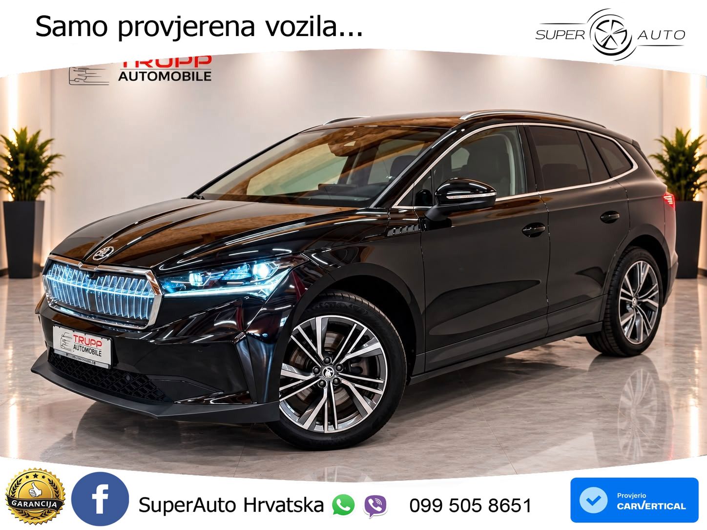 Škoda Enyaq iV 80 82 kWh (204 KS) Loft LED+GR SJED+ACC