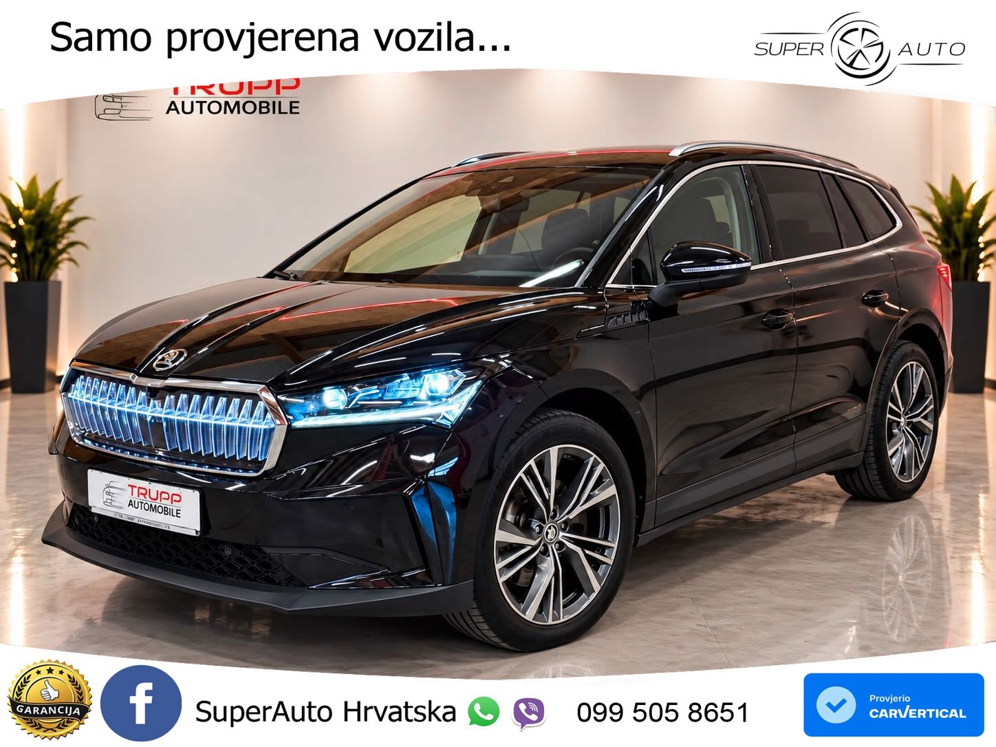 Škoda Enyaq iV 80 82 kWh (204 KS) Loft LED+GR SJED+ACC