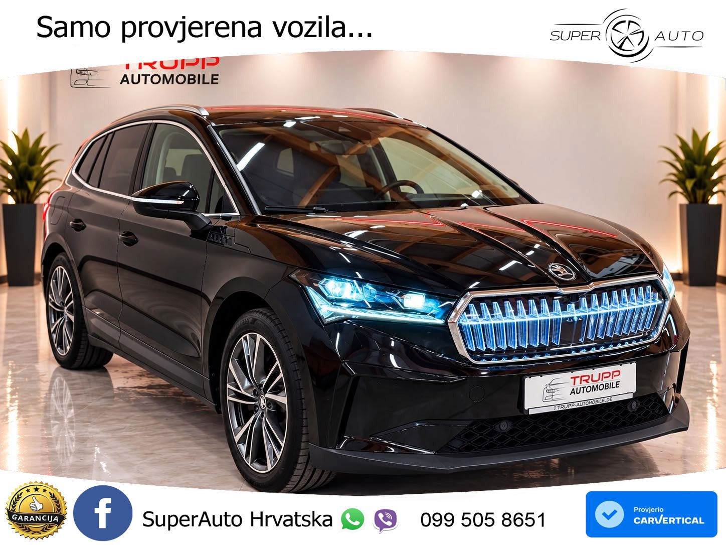 Škoda Enyaq iV 80 82 kWh (204 KS) Loft LED+GR SJED+ACC