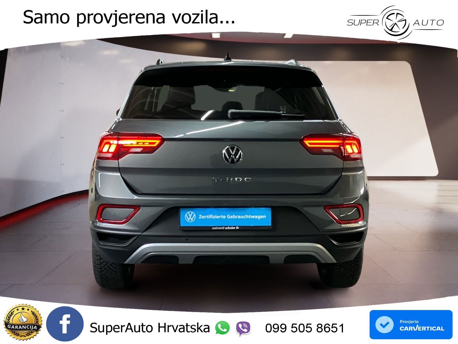 Volkswagen T-Roc 1.5 TSI (150 KS) DSG LED+GR SJED+ACC