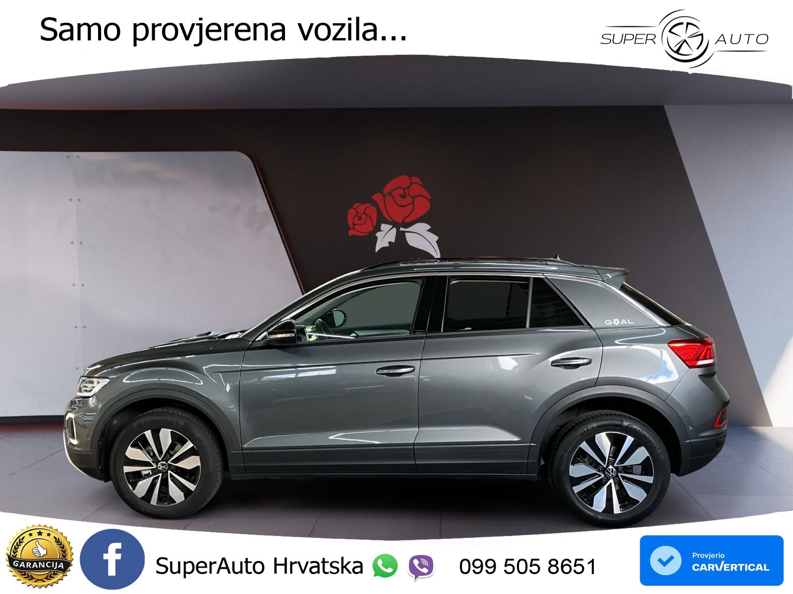 Volkswagen T-Roc 1.5 TSI (150 KS) DSG LED+GR SJED+ACC