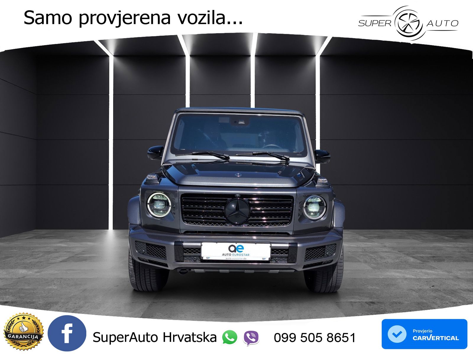 Mercedes G 500 Long V8 (422 KS) 4MATIC 9G-TRONIC Manufaktur LED+GR SJED+ACC