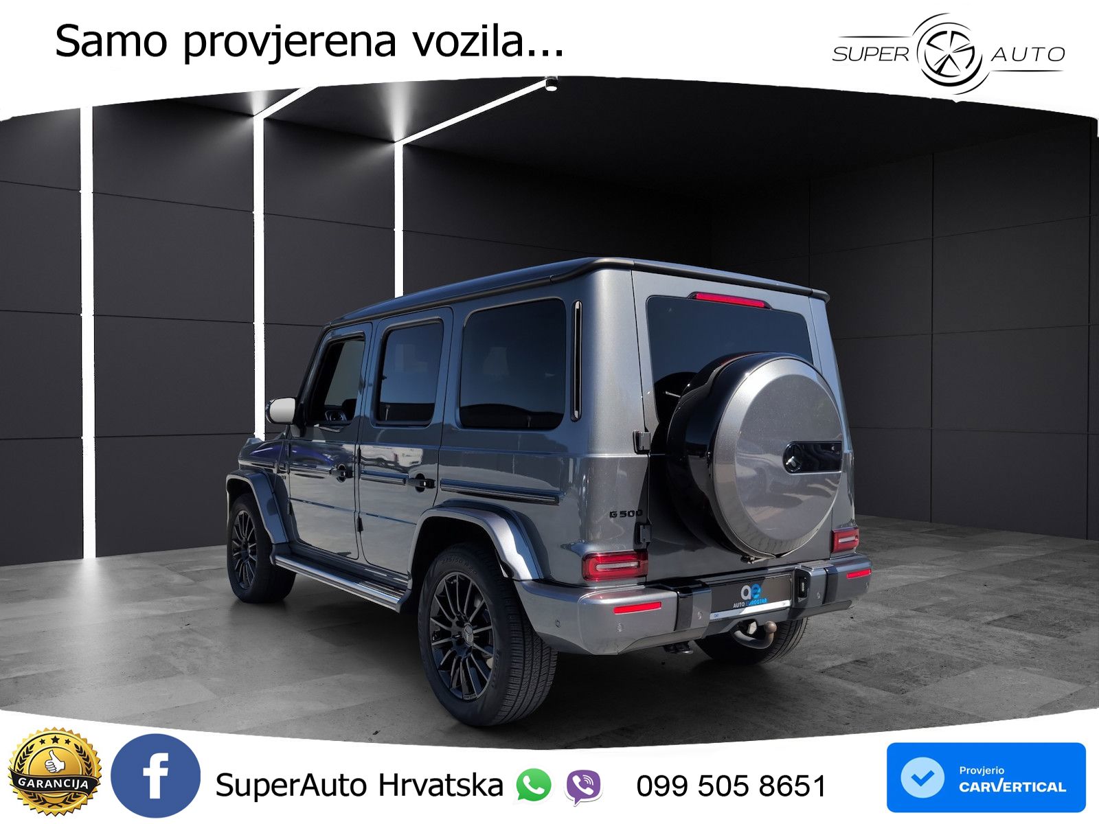 Mercedes G 500 Long V8 (422 KS) 4MATIC 9G-TRONIC Manufaktur LED+GR SJED+ACC