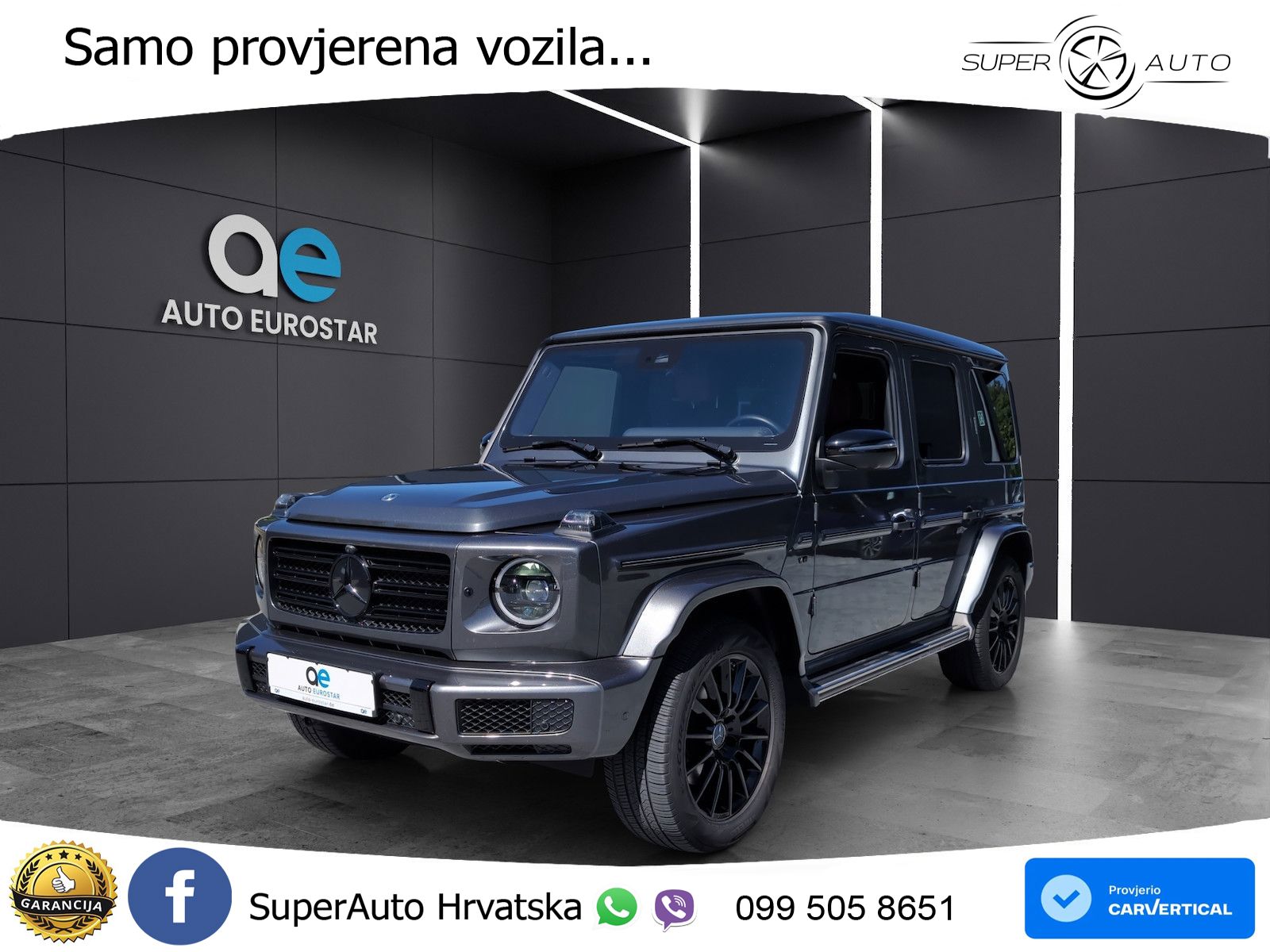 Mercedes G 500 Long V8 (422 KS) 4MATIC 9G-TRONIC Manufaktur LED+GR SJED+ACC