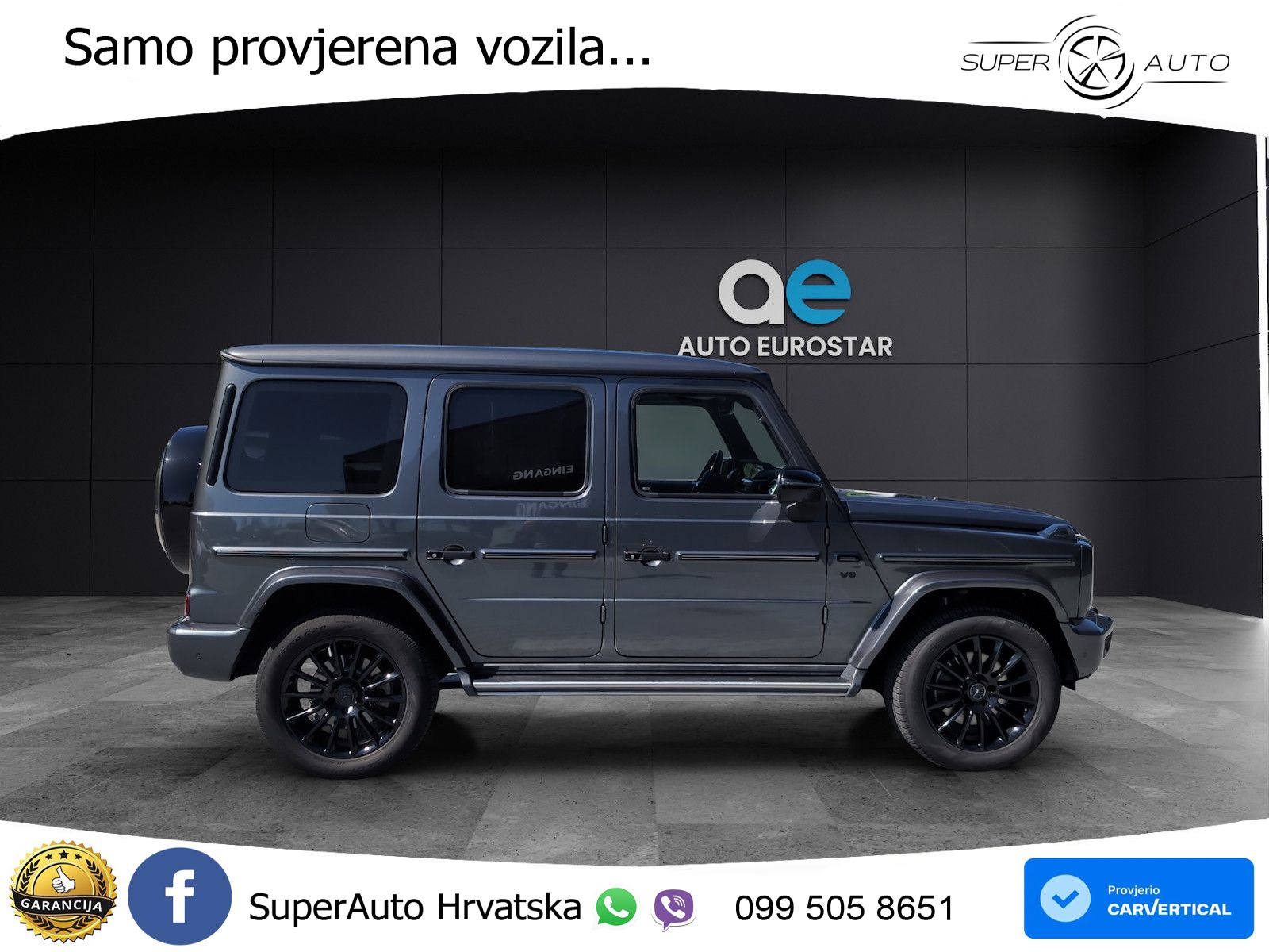 Mercedes G 500 Long V8 (422 KS) 4MATIC 9G-TRONIC Manufaktur LED+GR SJED+ACC