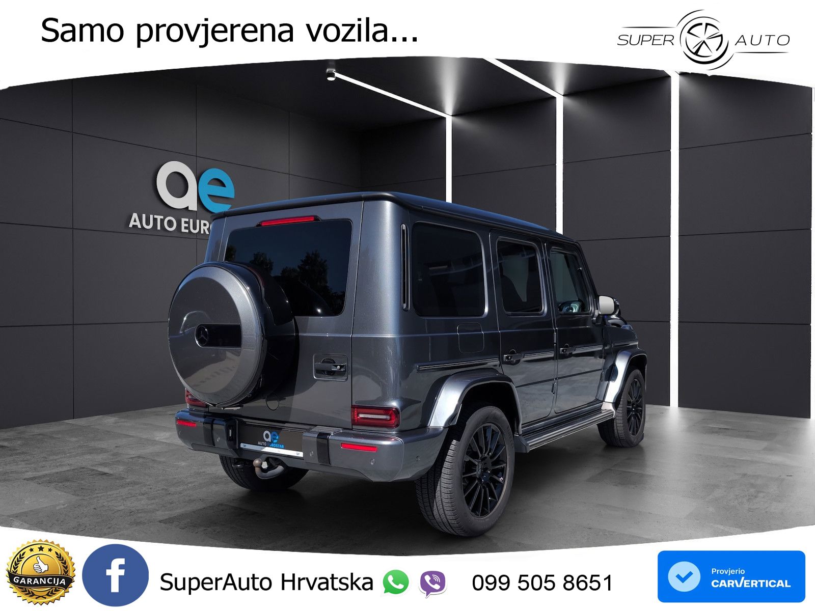 Mercedes G 500 Long V8 (422 KS) 4MATIC 9G-TRONIC Manufaktur LED+GR SJED+ACC