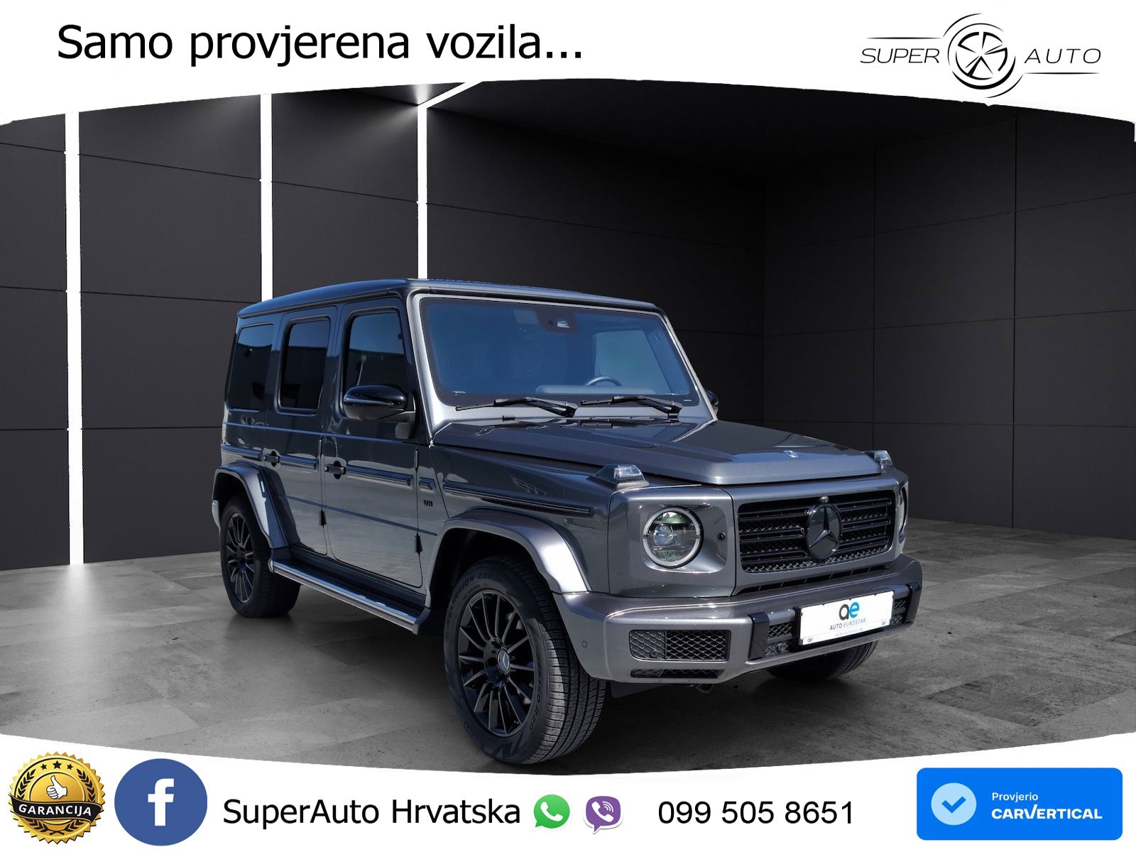 Mercedes G 500 Long V8 (422 KS) 4MATIC 9G-TRONIC Manufaktur LED+GR SJED+ACC