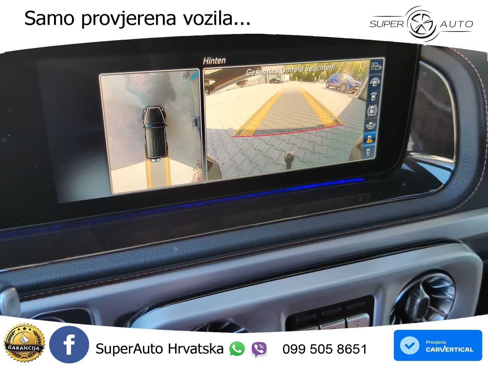Mercedes G 500 Long V8 (422 KS) 4MATIC 9G-TRONIC Manufaktur LED+GR SJED+ACC