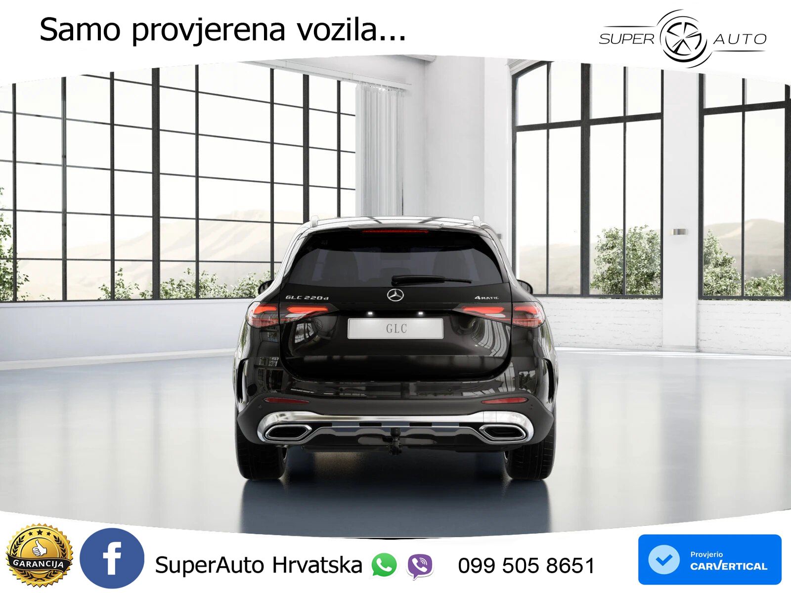 Mercedes GLC 220d (197 KS) 4MATIC 9G-TRONIC AMG LED+GR SJED+ACC
