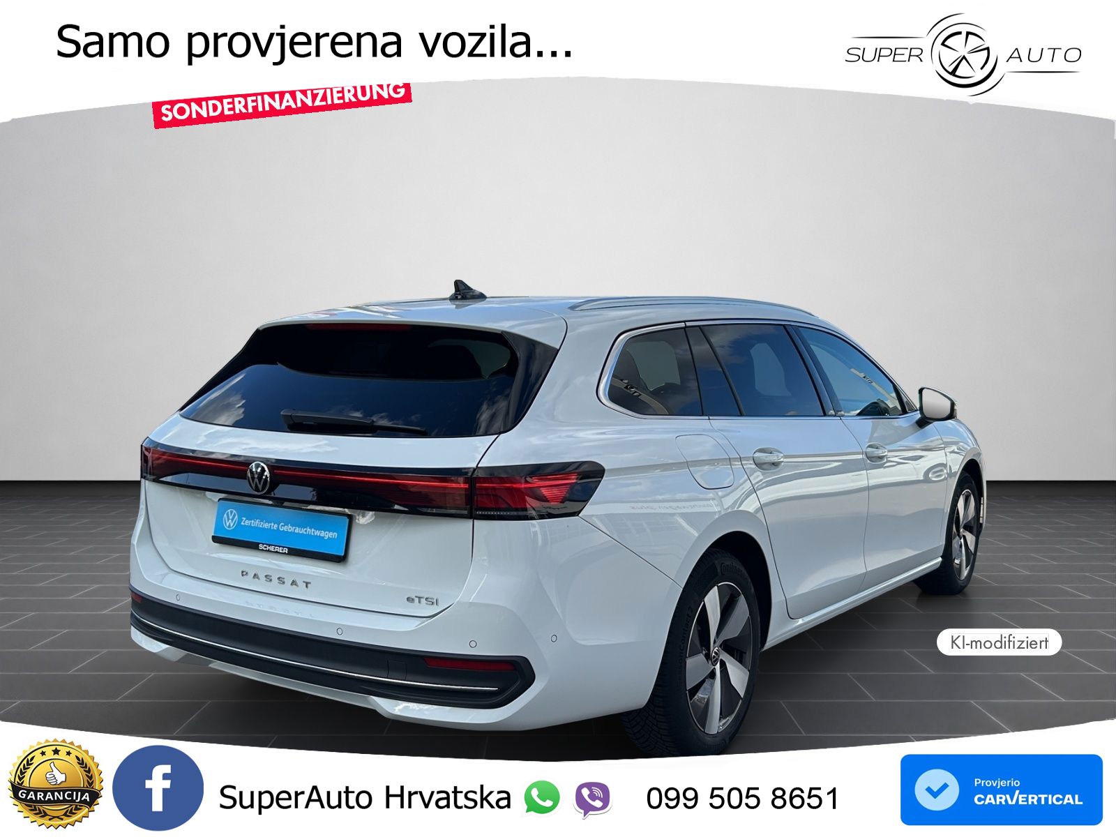 Volkswagen Passat Variant 1.5 eTSI (150 KS) DSG LED+GR SJED+ACC