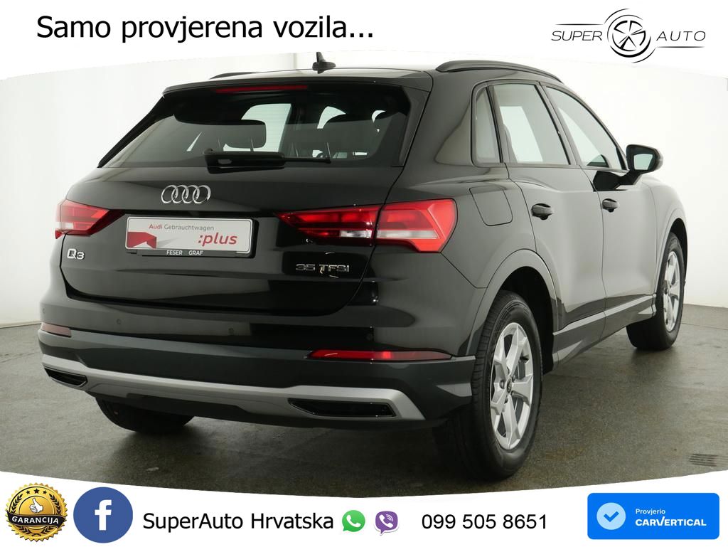 Audi Q3 35 TFSI (150 KS) S tronic advanced LED+GR SJED+ACC