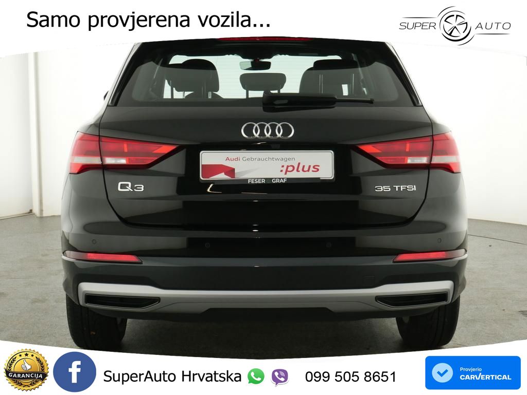 Audi Q3 35 TFSI (150 KS) S tronic advanced LED+GR SJED+ACC