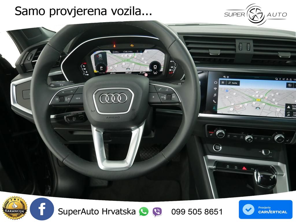 Audi Q3 35 TFSI (150 KS) S tronic advanced LED+GR SJED+ACC