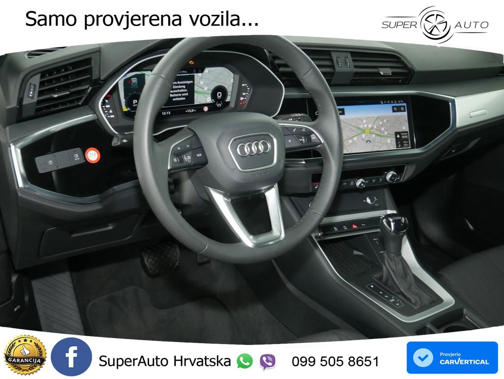 Audi Q3 35 TFSI (150 KS) S tronic advanced LED+GR SJED+ACC