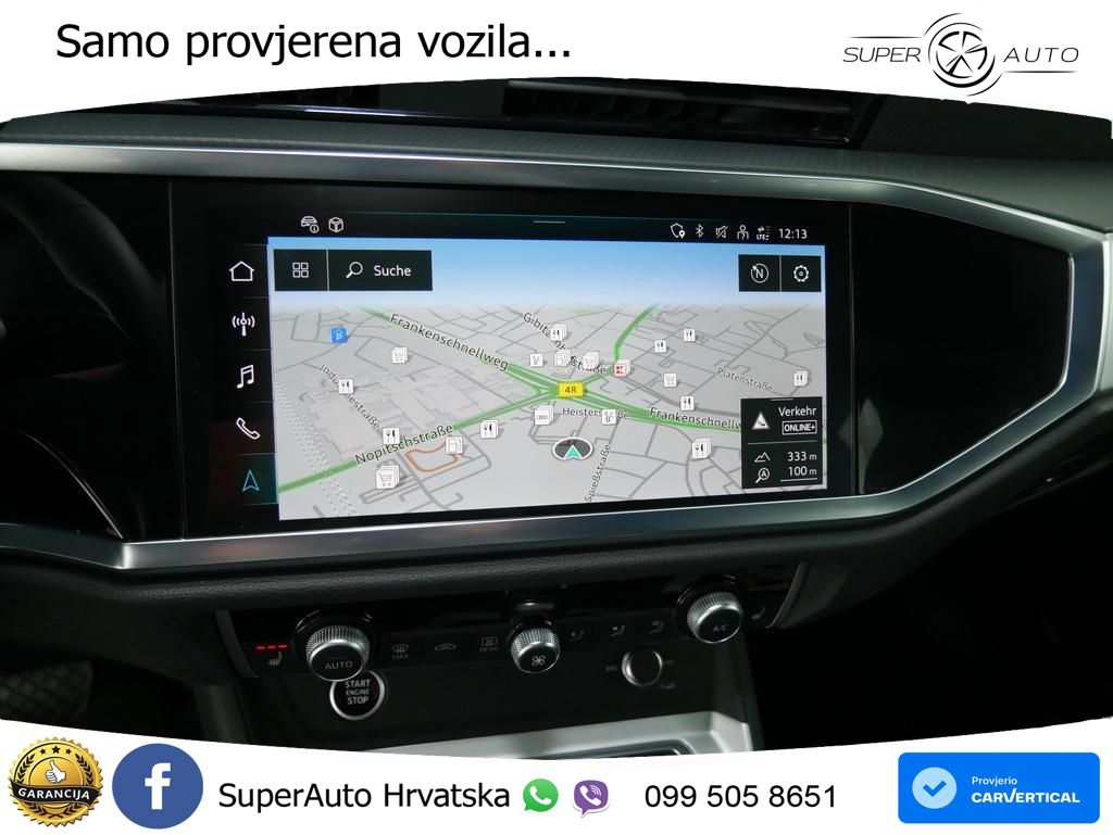 Audi Q3 35 TFSI (150 KS) S tronic advanced LED+GR SJED+ACC