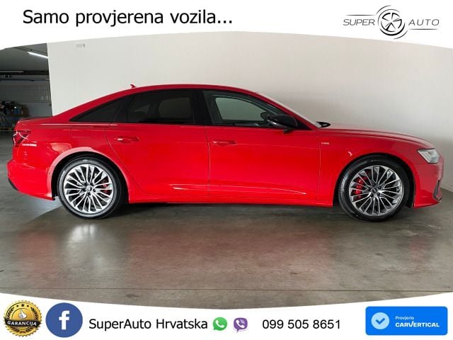 Audi A6 55 TFSIe (367 KS) quattro ultra S tronic S line MATRIX+GR SJED+KAM