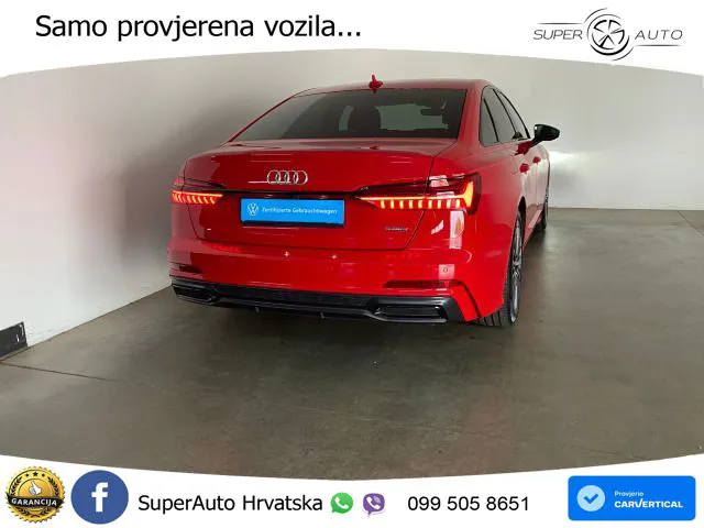 Audi A6 55 TFSIe (367 KS) quattro ultra S tronic S line MATRIX+GR SJED+KAM