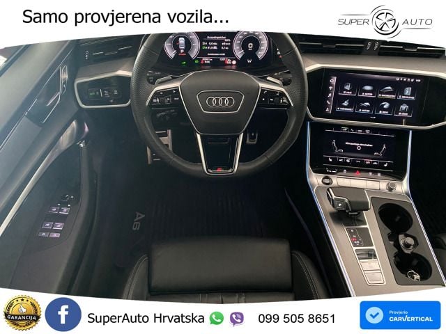 Audi A6 55 TFSIe (367 KS) quattro ultra S tronic S line MATRIX+GR SJED+KAM