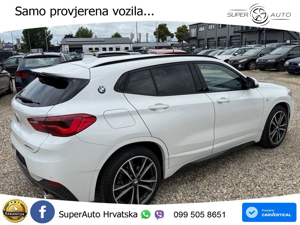 BMW X2 xDrive20d Steptronic M Sport LED+GR SJED+ACC