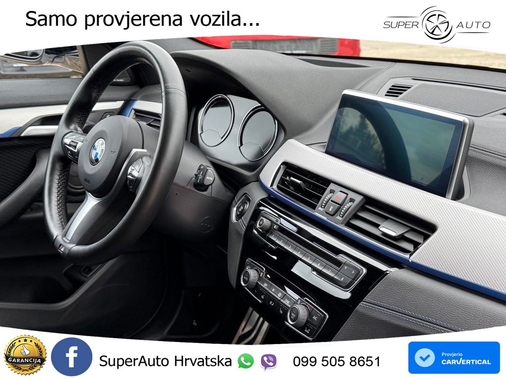 BMW X2 xDrive20d Steptronic M Sport LED+GR SJED+ACC