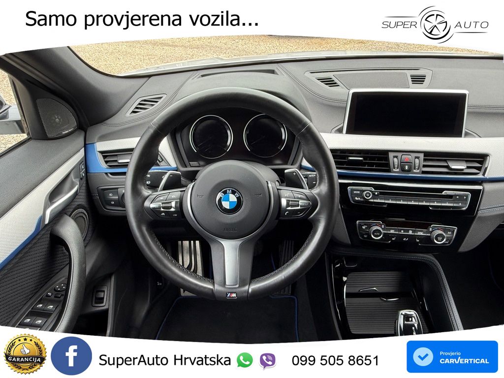 BMW X2 xDrive20d Steptronic M Sport LED+GR SJED+ACC