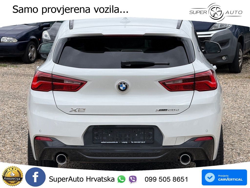 BMW X2 xDrive20d Steptronic M Sport LED+GR SJED+ACC