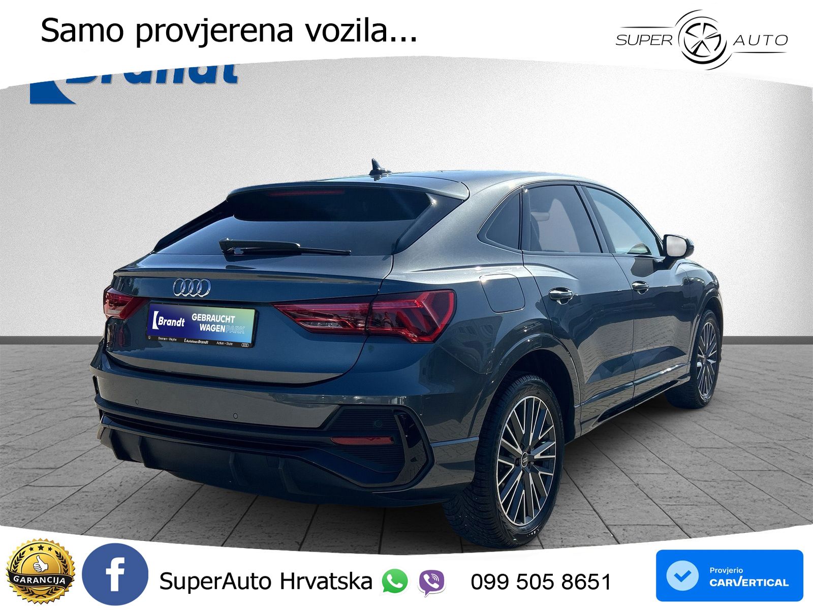Audi Q3 II Sportback 35 TFSI (150 KS) S tronic S line LED+GR SJED+ACC