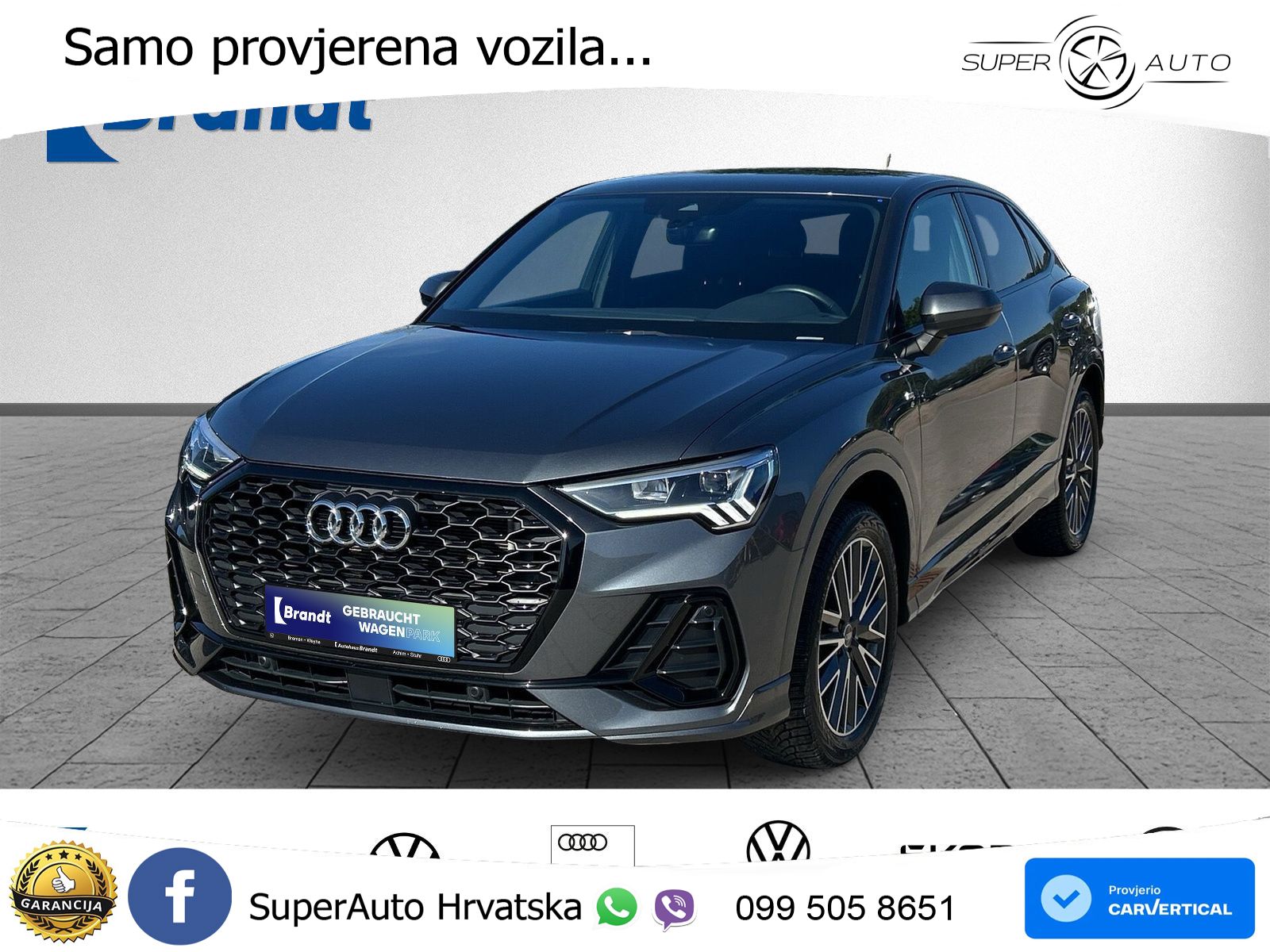 Audi Q3 II Sportback 35 TFSI (150 KS) S tronic S line LED+GR SJED+ACC
