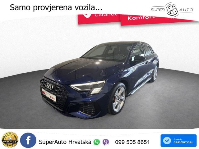 Audi A3 45 TFSIe (245 KS) S tronic S line MATRIX+GR SJED+KAM
