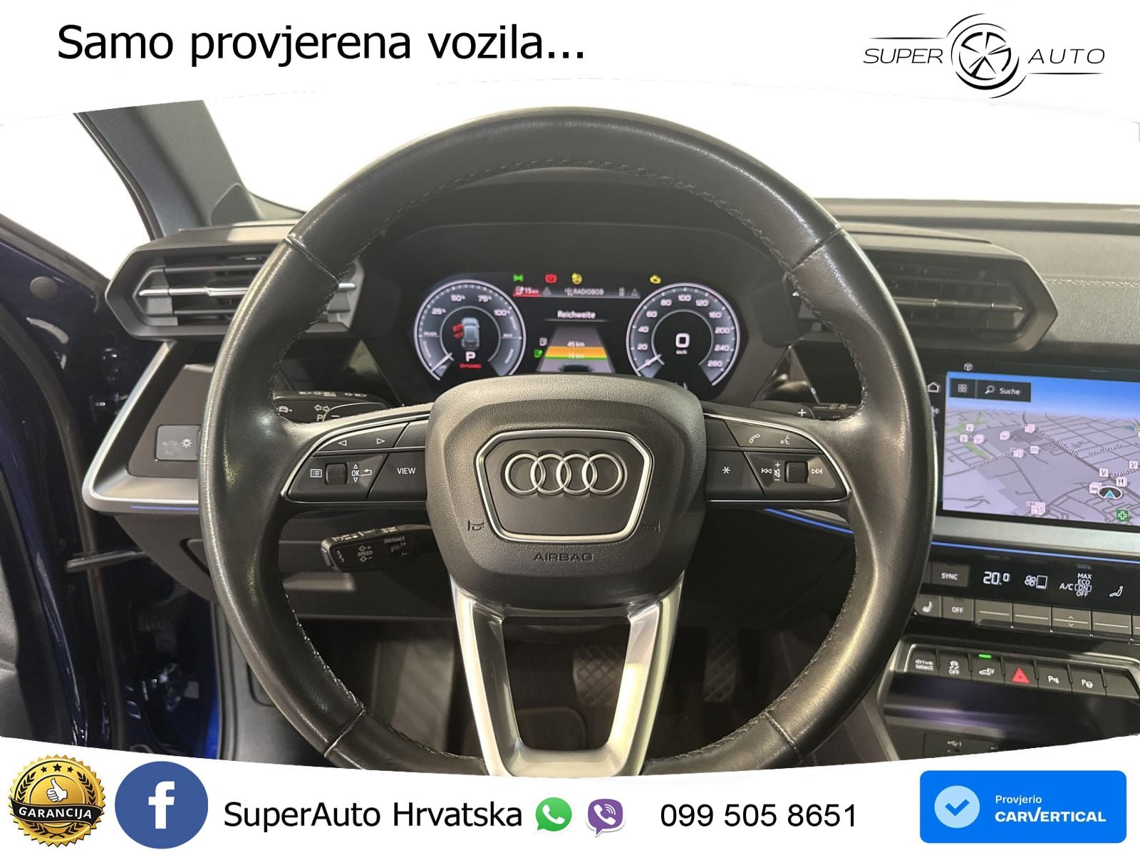 Audi A3 45 TFSIe (245 KS) S tronic S line MATRIX+GR SJED+KAM