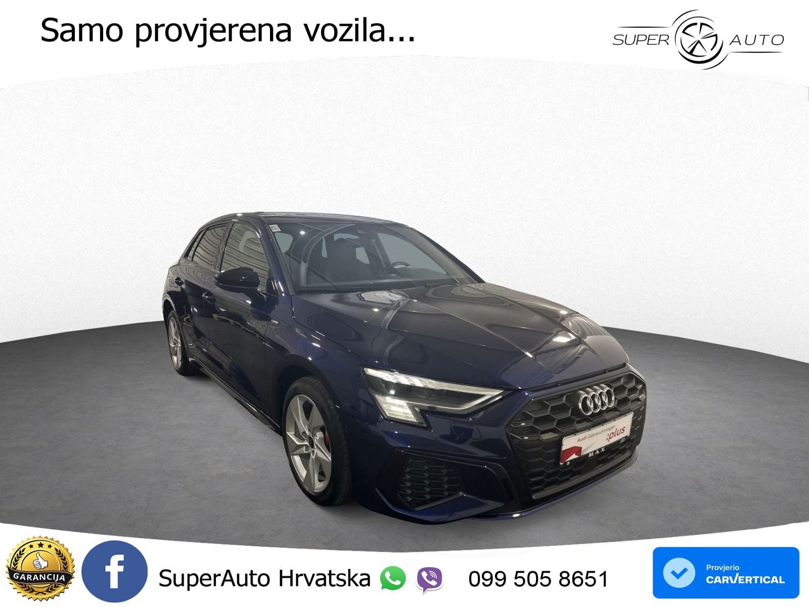 Audi A3 45 TFSIe (245 KS) S tronic S line MATRIX+GR SJED+KAM