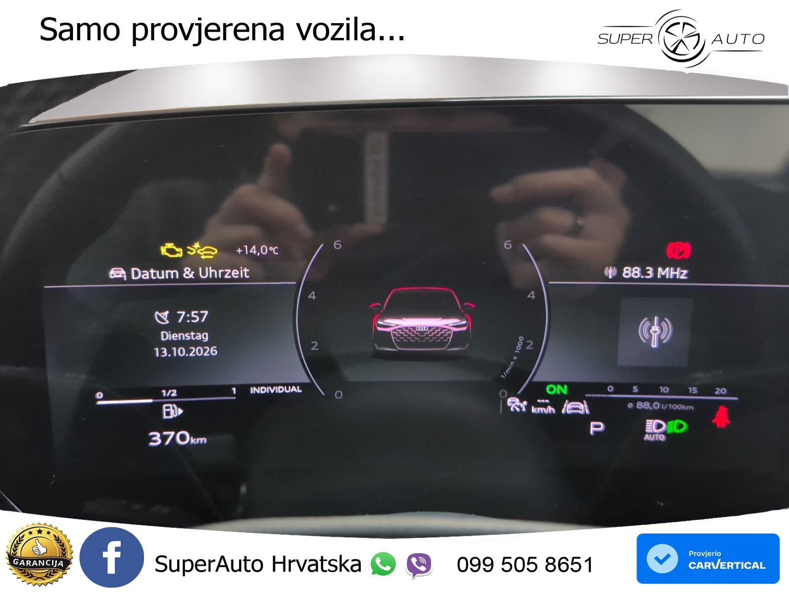 Audi A6 2.0 TDI (204 KS) S tronic LED+GR SJED+ACC