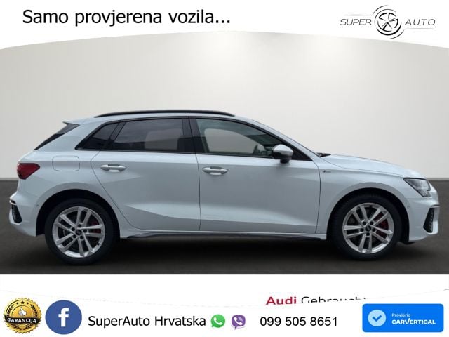 Audi A3 45 TFSIe (245 KS) S tronic S line LED+GR SJED+ACC
