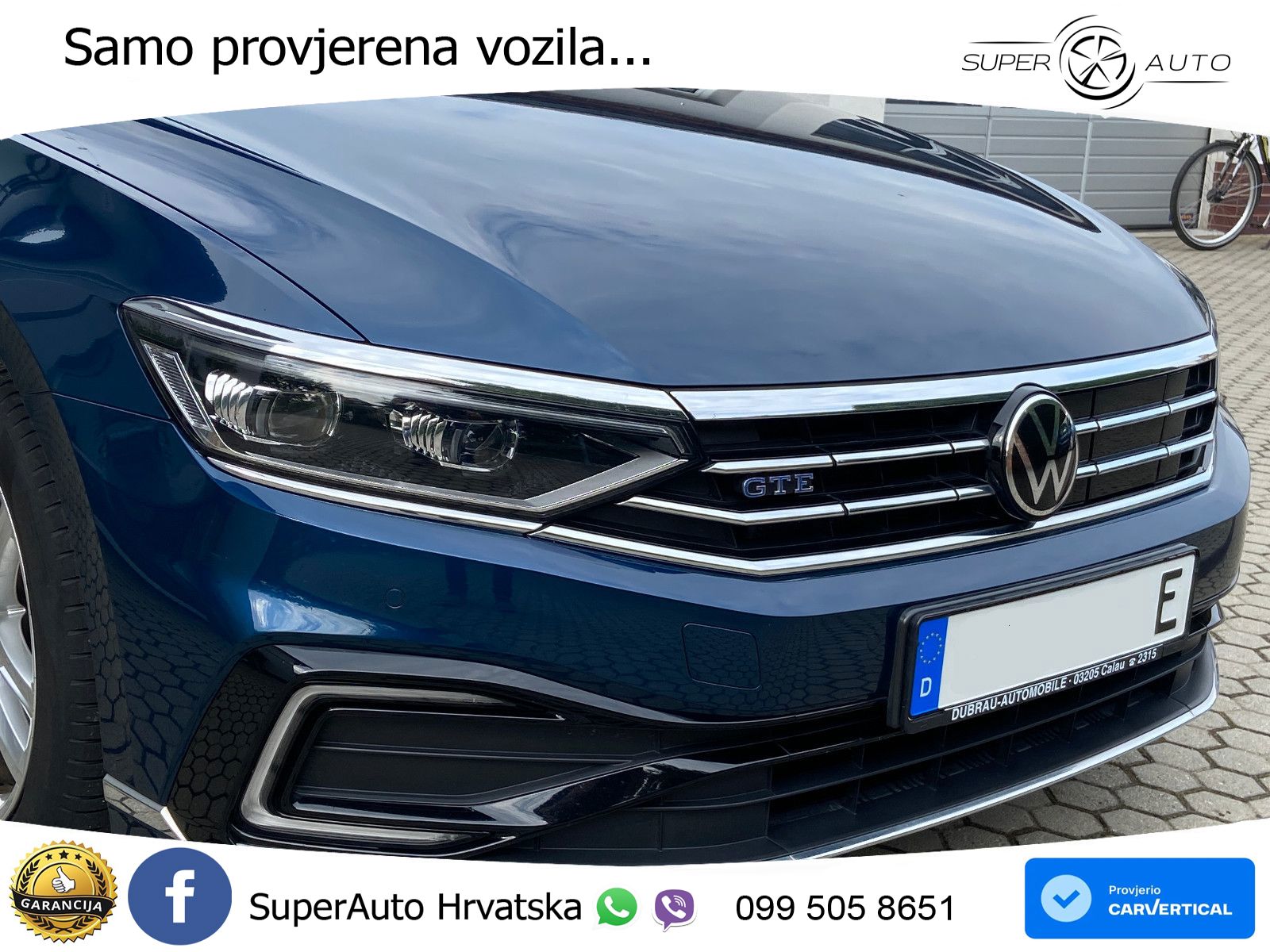 Volkswagen Passat Variant GTE 1.4 TSI (218 KS) DSG Elegance LED+GR SJED+ACC