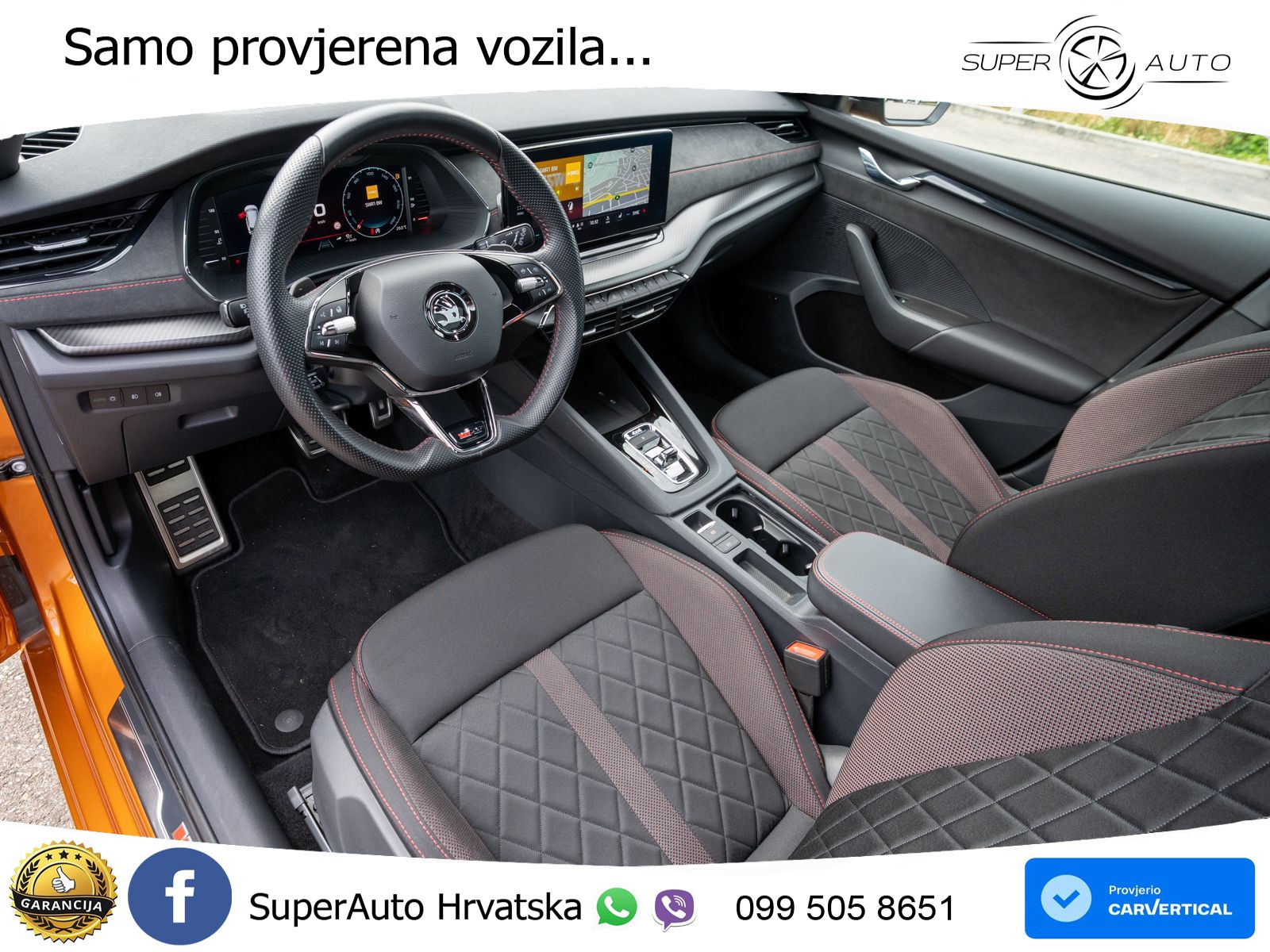 Škoda Octavia Combi RS 2.0 TDI (200 KS) 4x4 DSG LED+GR SJED+ACC