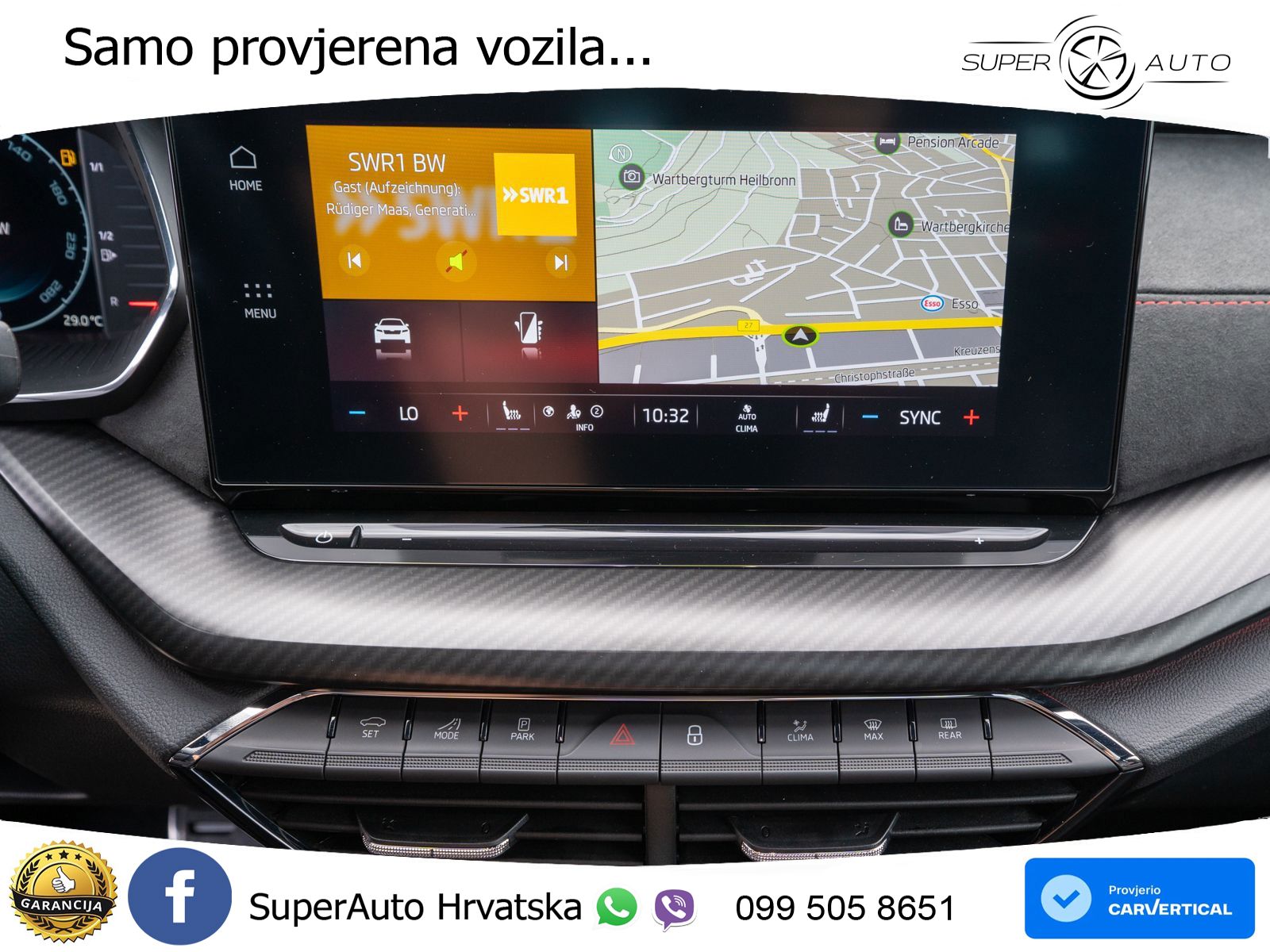 Škoda Octavia Combi RS 2.0 TDI (200 KS) 4x4 DSG LED+GR SJED+ACC