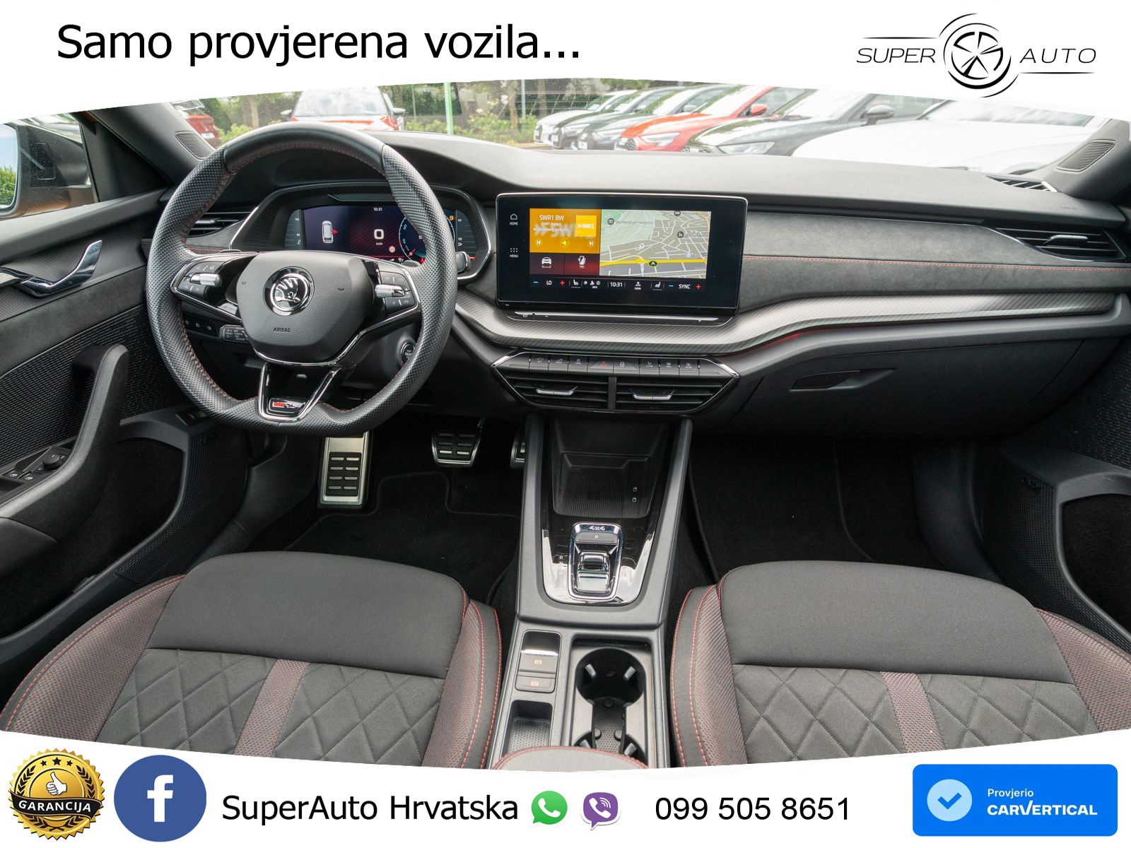 Škoda Octavia Combi RS 2.0 TDI (200 KS) 4x4 DSG LED+GR SJED+ACC