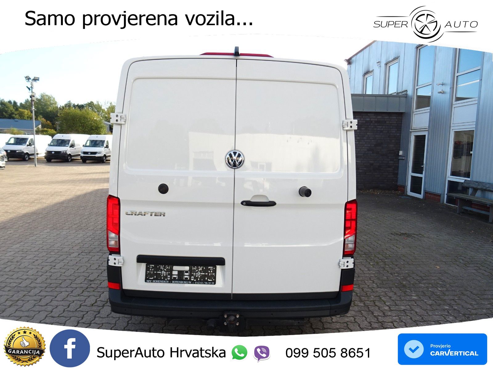 Volkswagen Crafter Kasten Plus Mixto MR 5.Sitze AHK Kamera 140 KS